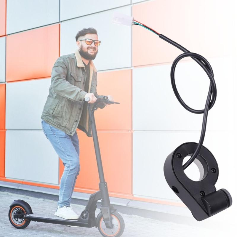 Electric Scooter Turn Signal Switches Button Replacement Universals Handlebar Switches for Electric Bicycles Accessories