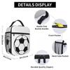 Sports Soccer Ball Insulated Lunch Bag for Women Children Leakproof Food Boxes Thermal Lunch Box Tote