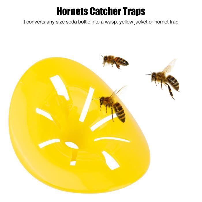 VGEBY 10 Stück Wiederverwendbare Wespen- und Hornissenfallen aus Kunststoff für die Imkerei