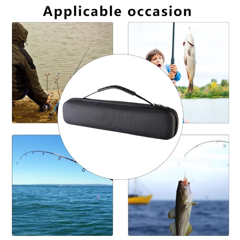 Angelruten-Rollen-Organizer Große Angeltasche Wasserdichte Köder-Aufbewahrungstasche Angelgerätetasche Angelruten-Tasche