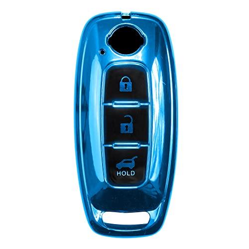 

[Nexus Japan] Чехол для смарт-ключа Sumapitakun 3 кнопки синий чехол для смарт-ключа для X-Trail T33