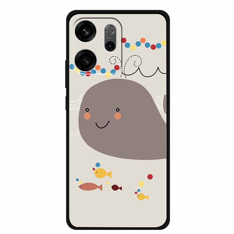 For Oppo Reno14 F Case 3D Flowers Emboss Phone Cases for Oppo Reno 14 F Reno14F 5G Back Protective Covers Soft Silicone Bumper
