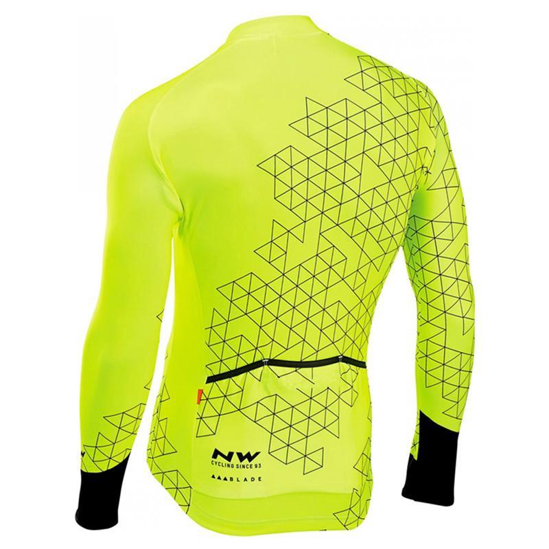 2026 Spring Men's Breathable Professional Long Sleeve Cycling Wear Mountain Bike Cycling Shirt Sportswear
