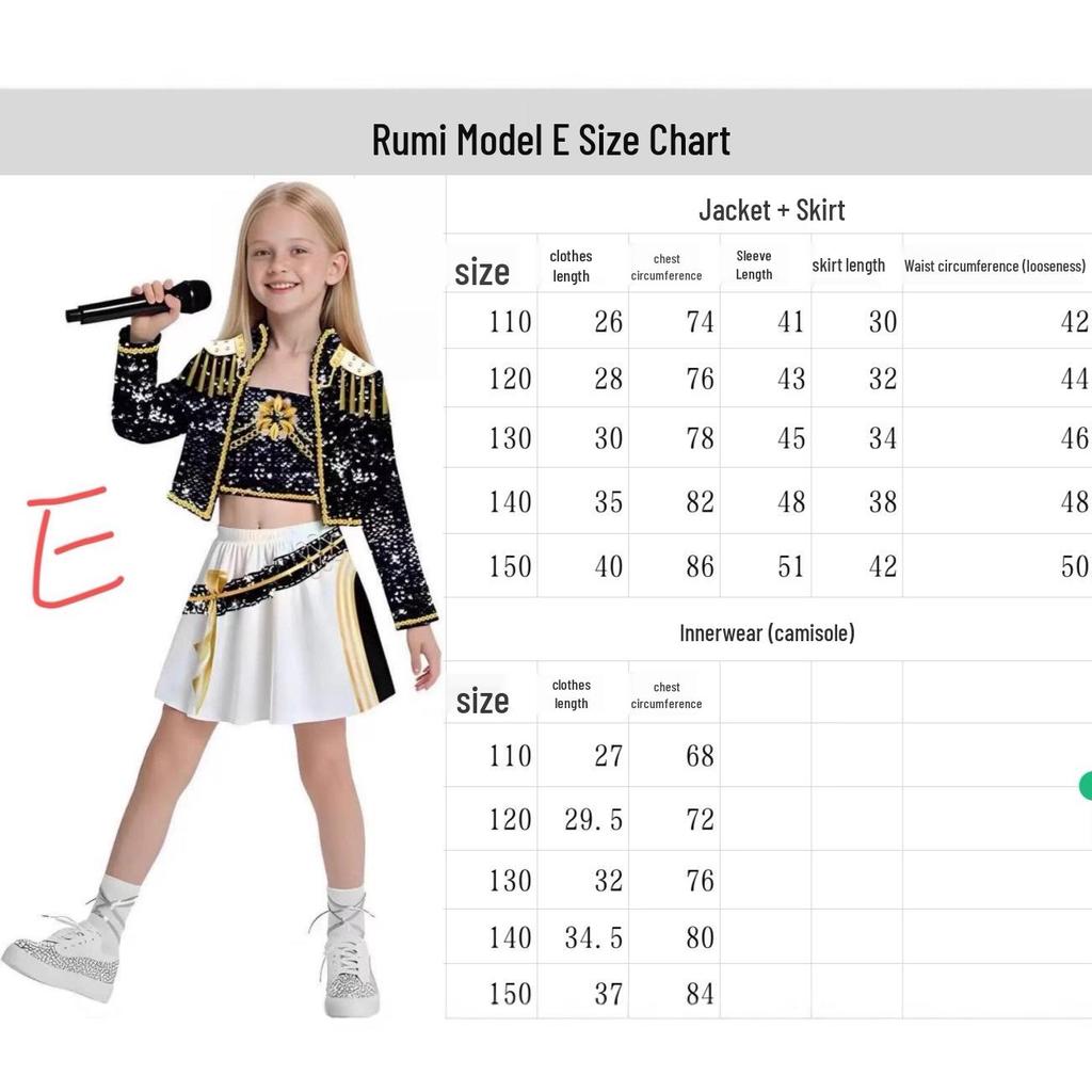 K-Pop Dämonenjäger Gruppe Halloween Cosplay Kostüm für Qin Yu Rollenspiel