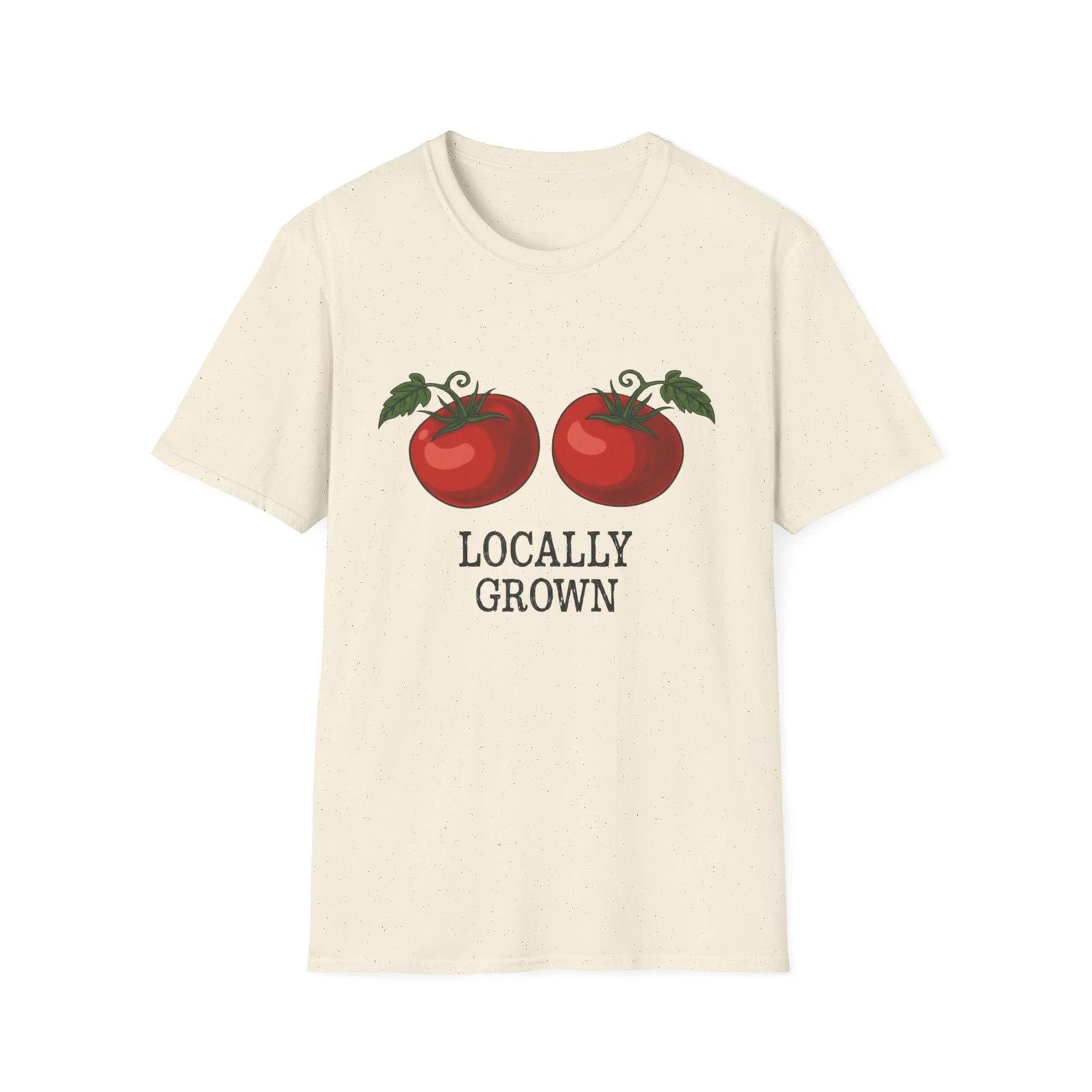 Locally Grown Tomatoes T-Shirt, Eco-Friendly, Sustainable, [...] XL