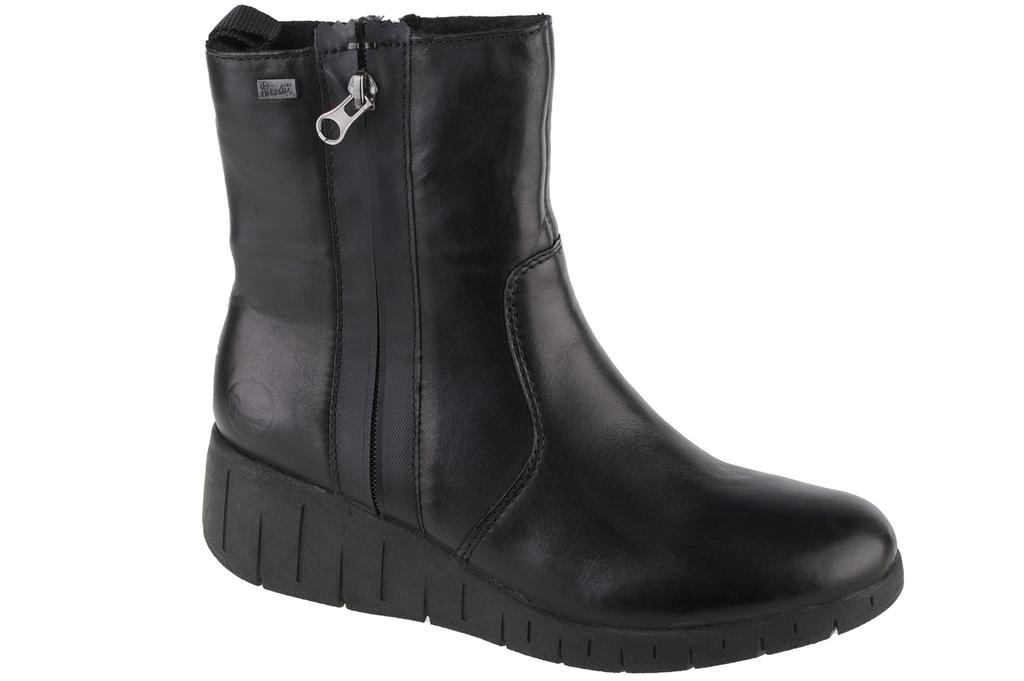RIEKER Botines, Botas de invierno negras para mujer comprar a buen