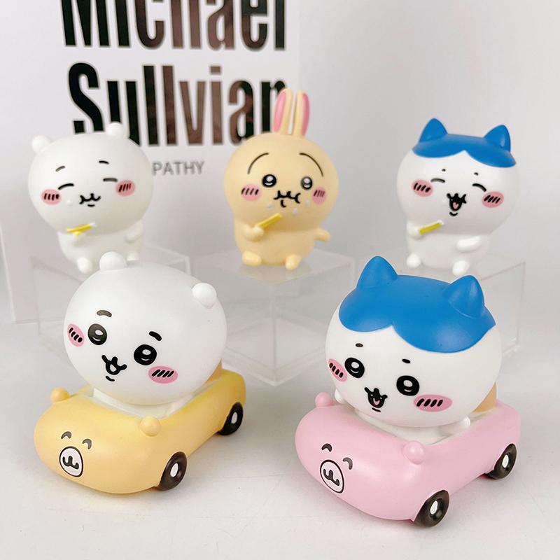Chiikawa Figurka Hračka Kawaii Hachiware Usagi Panenky Ozdoby Kreslený Roztomilý Sebekritický Medvídek Stolní Dekorace Fanoušci Dětský Dárek