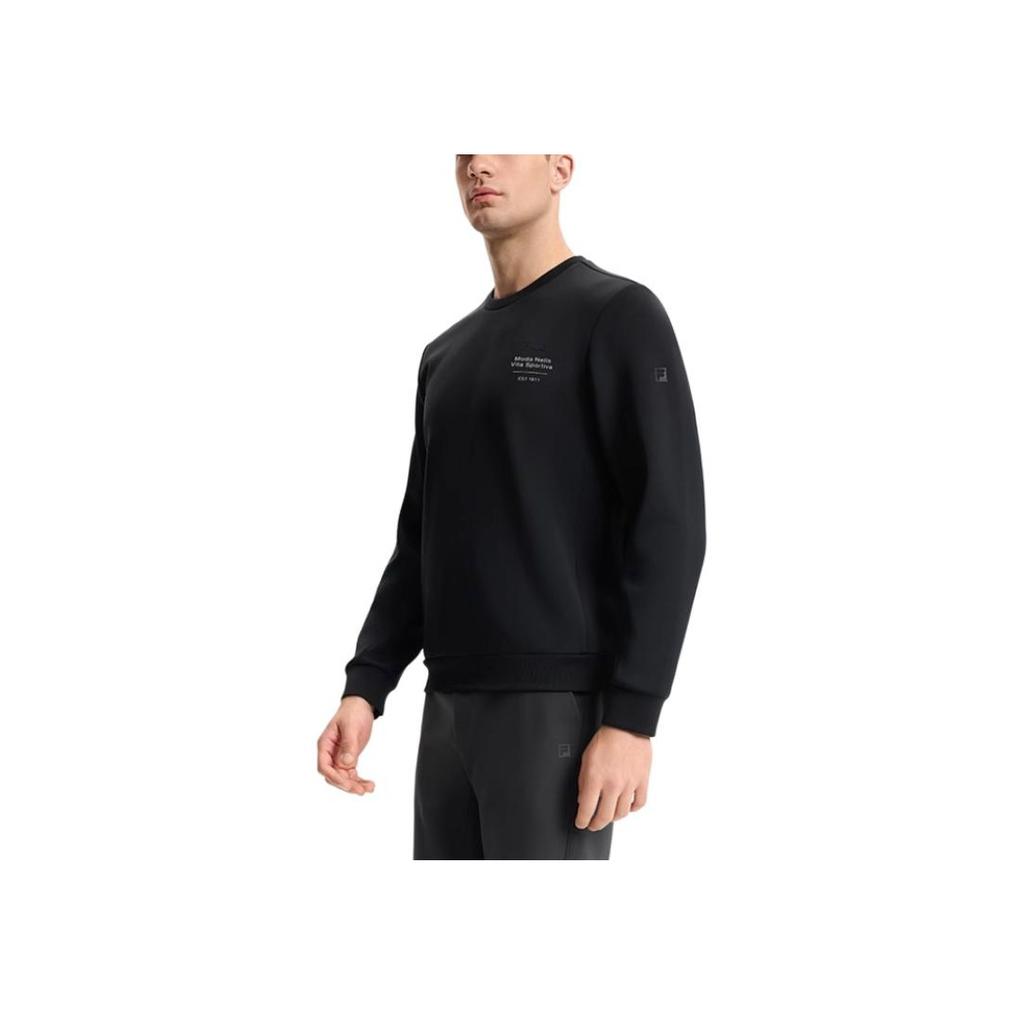New FILA Sweatshirt Men's Pitch Black A11M511218F-BK