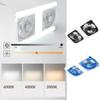 60W Power LED Deckenventilator Doppelblatt Fernbedienung Ventilator Super Wind Doppelreihenventilator Heimgebrauch