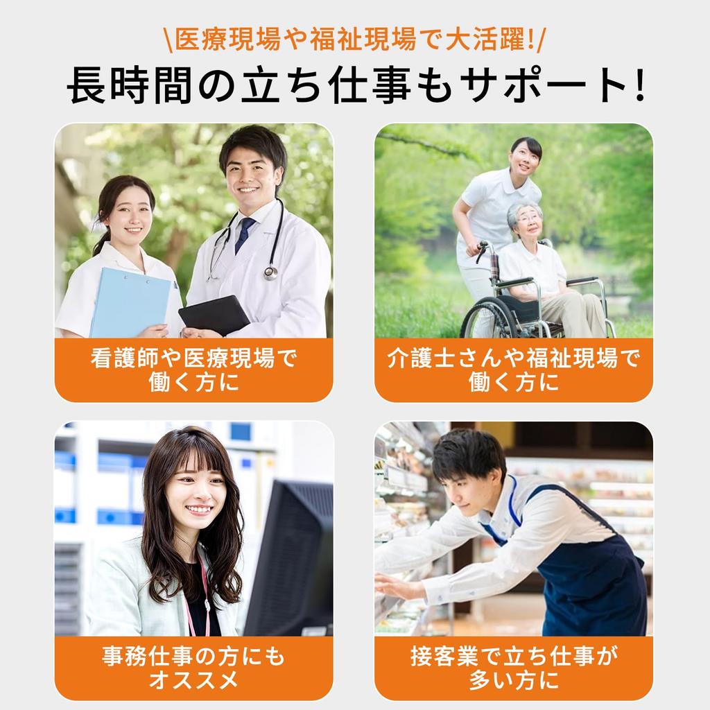 MERPHINE Nurse Shoes for Men and 4E Wide Nurse Medical White and Suitable for Caregivers and Childcare Standing Work Slip-On Women, Fit, Shoes,