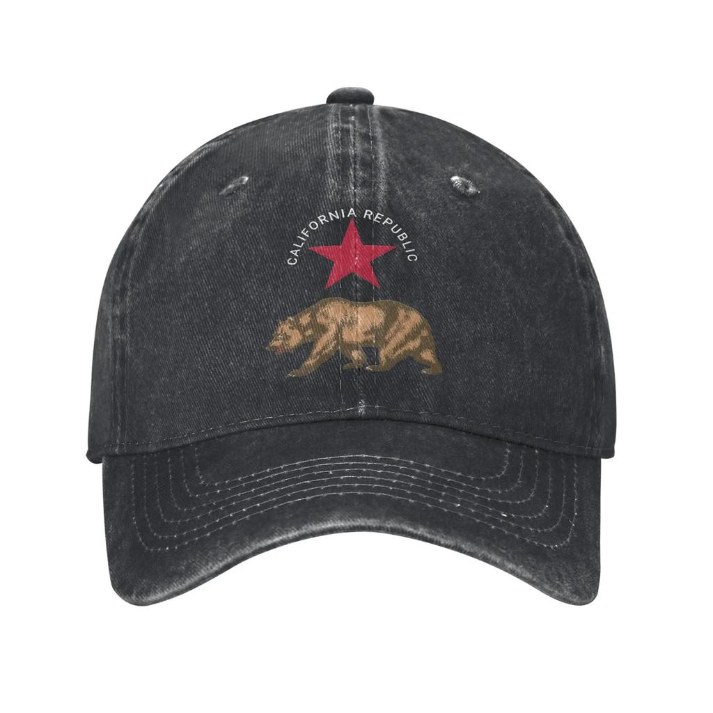 Republic California Merch Czapka z daszkiem Męska Damska Codzienna Czapki Czapka Regulowana Czapka Truckerka