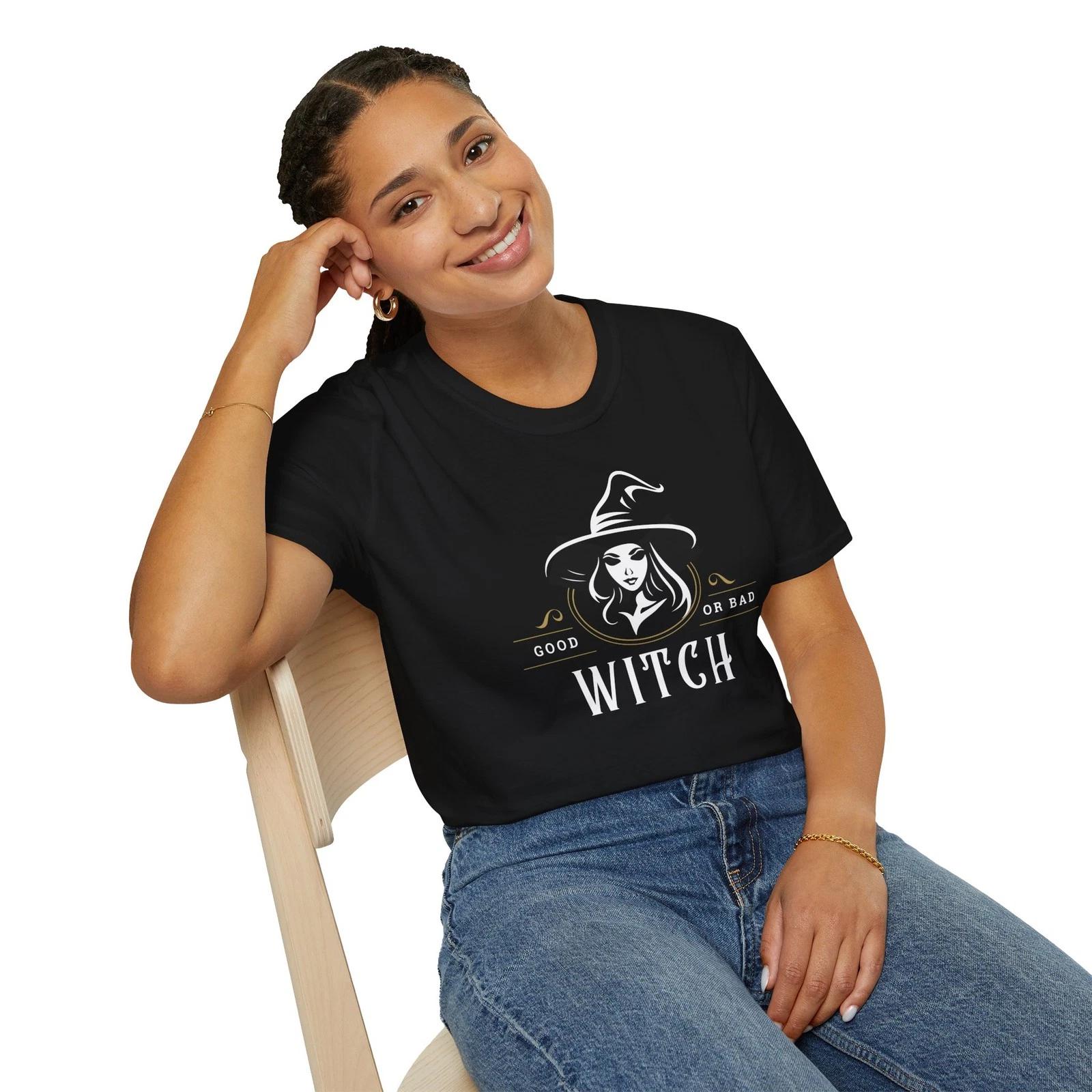 Good or Bad Witch T-Shirt, Halloween Costume, Gift for Witch Lovers, [...] M