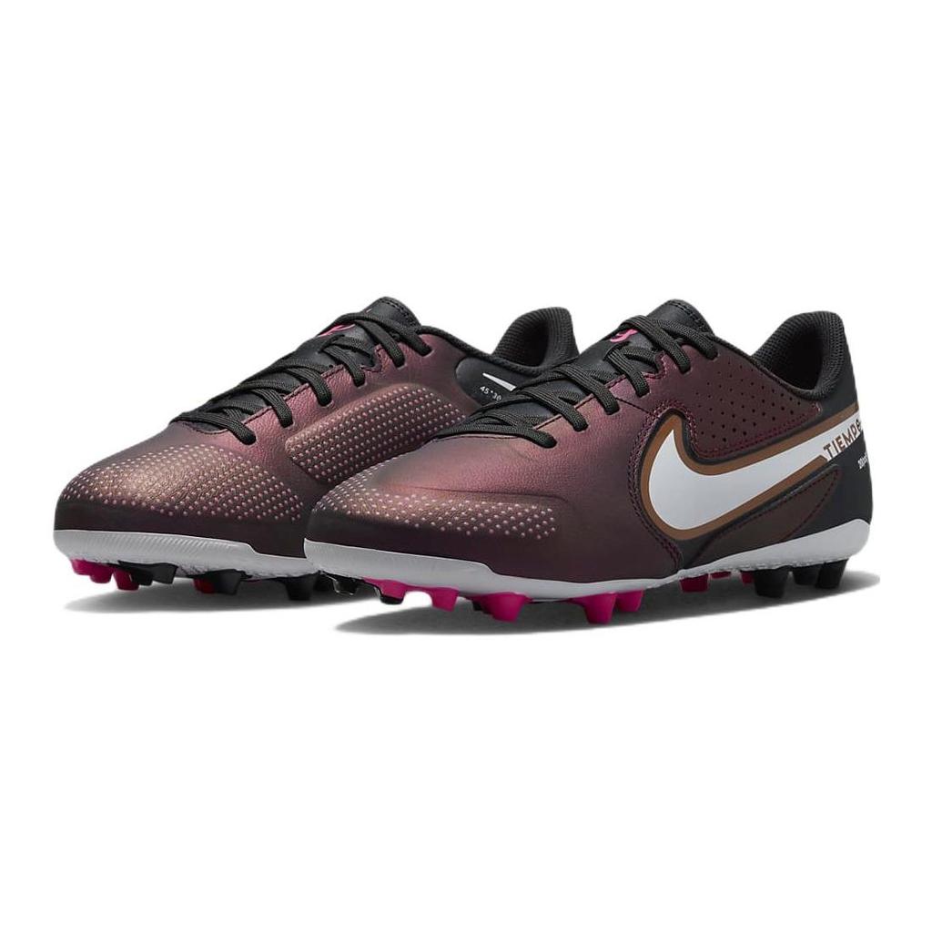 Nike Tiempo Legend 9 Academy MG Cleats 'Burgundy White' GS DR6065-510