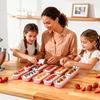 100Only Holds Mini Cake Baking Pans Spoon with Lid Rectangular Aluminum Foil Baking Pan Mini Cheesecake Box (6.8Ounce)