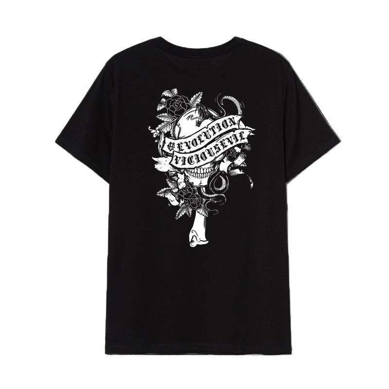 EIGHTVOLUME Ev Vicious Eble Black Tee