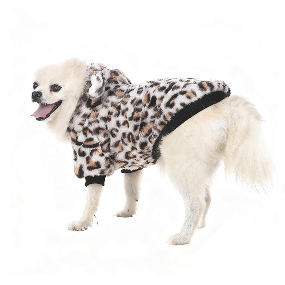 Fashion Thick Pet Dog Hoodie Warm Rainbow Puppy Pullover Soft Fleece Pet Coat Jacket for Dogs Puppy