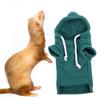 Warm Ferret Hoodie With Drawstring Hamster Drawstring Hooded Sweatshirt  for Lizard/Squirrel