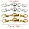 5 stuks Ronde Sluiting, Connector Gesp Voor Ketting Armband Sieraden Maken Accessoires