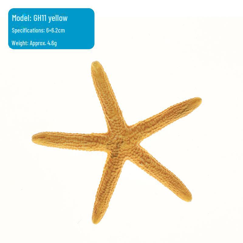 Aquarium-Dekor: Kleine Harzornamente für die Aquariengestaltung, Korallen- und Seestern-Designs.