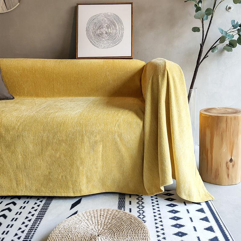 Chenille Non-Slip Sofa Cover Towel Full Covered Universal Four Seasons All-InJUEusive Cushion Protector