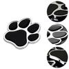Autoaufkleber Fußabdruck Metall Hunde Pfote LKW Aufkleber für Zinklegierung Autodekoration