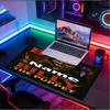 Custom Name Personalized Bride of Chucky Pattern Mousepad, Laptop PC Desk Mat, Decorative Desk Mat for Home Keyboard Pad Gift