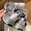 Scarpe da ginnastica casual da uomo single da donna autunnali nuove scarpe sportive casual da donna scarpe da trekking traspiranti con suola spessa leggere da donna
