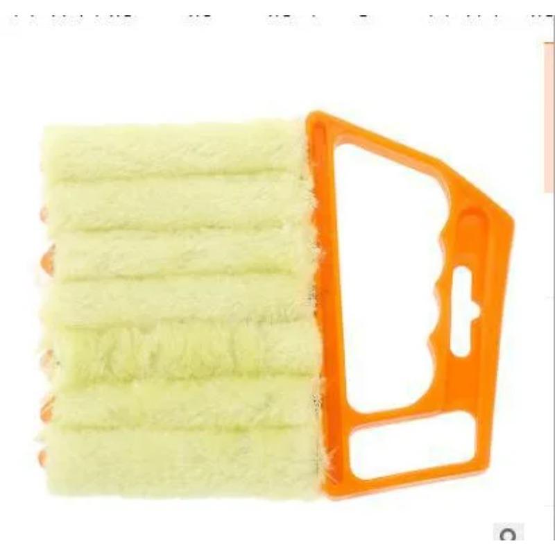 Multifunctional Blinds Window Cleaning Brush Air Conditioner Dust Removal Brush Blinds Duster Household Dust Brush for Window