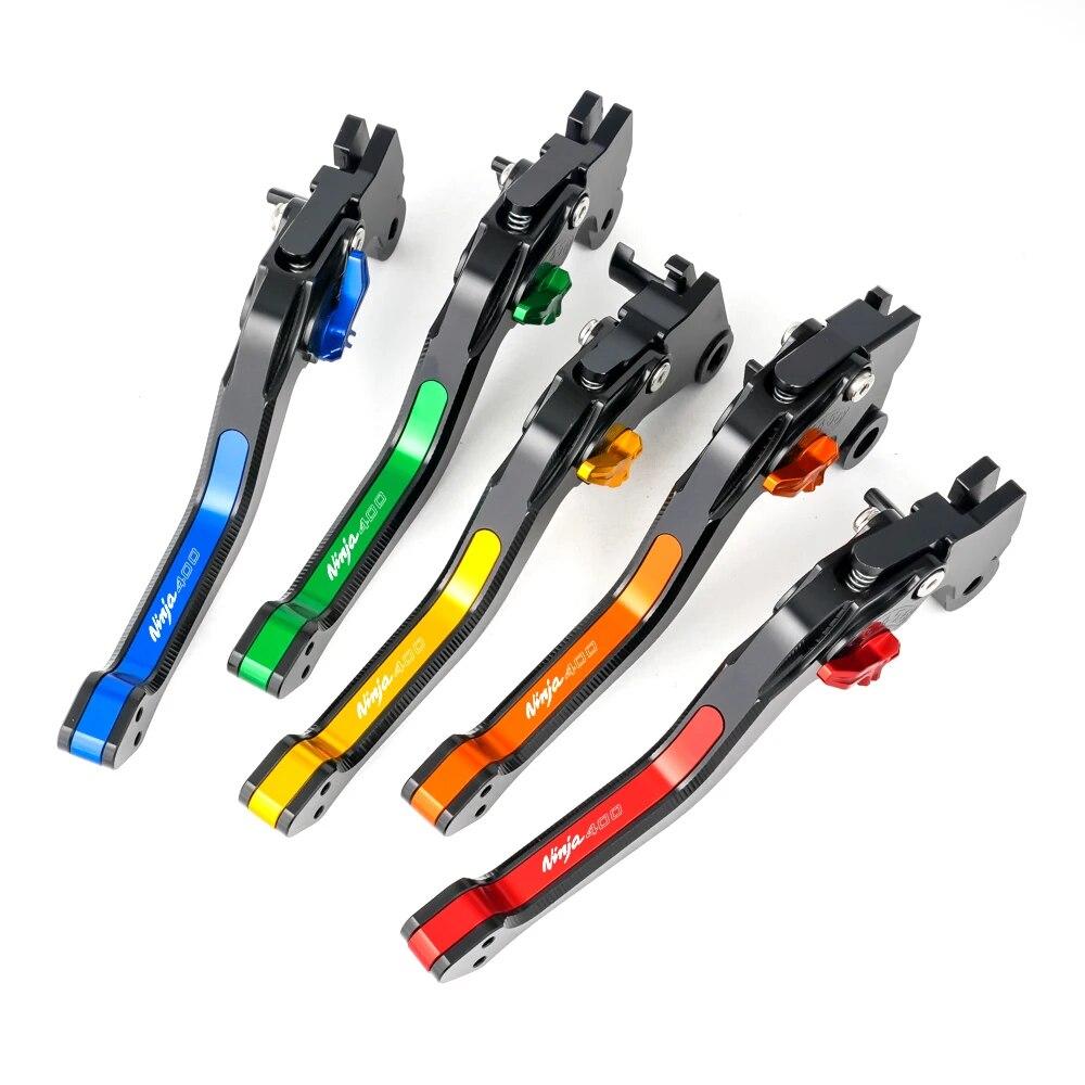 Brake Lever For Kawasaki NINJA400 NINJA 400 EX400 2018   Motorcycle CNC Aluminum Accessories Brakes Clutch Levers Handl