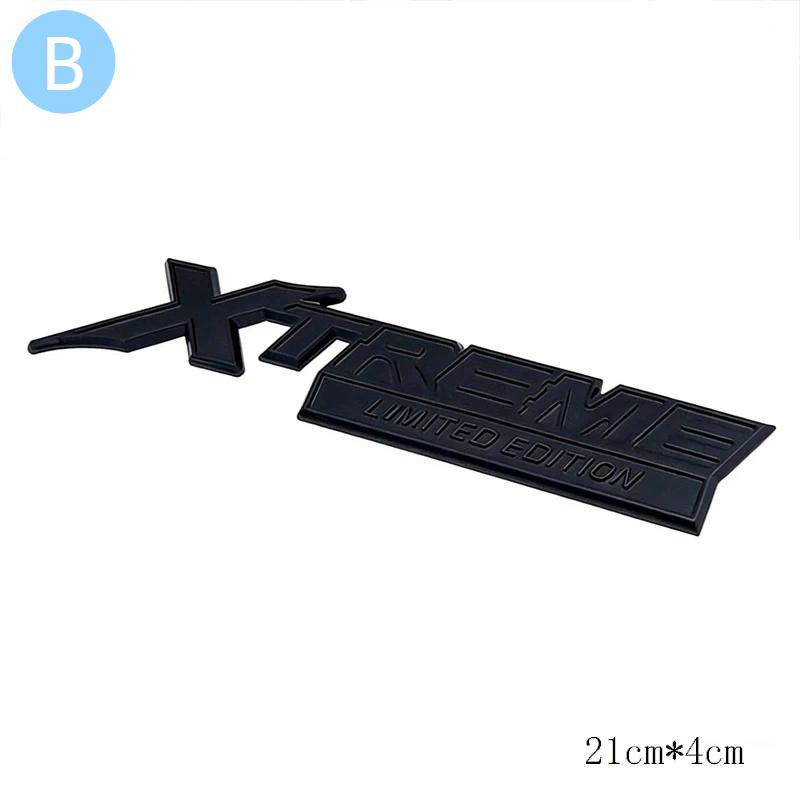3D XTreme Limited Edition ABS Adhesive Badge Rear Body Tailgate Adhesive Emblem for Land Cruiser