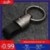 GLC GLB Luxury Men Women Suede/Metal Key Chain Fashion Keychain Key Ring Holder For Mercedes Benz AMG W203 W206 W220 W205 W211