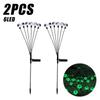 1500LM LED Solar Eyeball Lights Outdoor Waterproof Halloween Outdoor Decoration String Lights Garden Lamps Courtyard Holiday PartyDecor