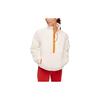 Ridgetop Half-Zip Fleece Color Block Stand Collar Pullover Women Tops White 1141752-EGN