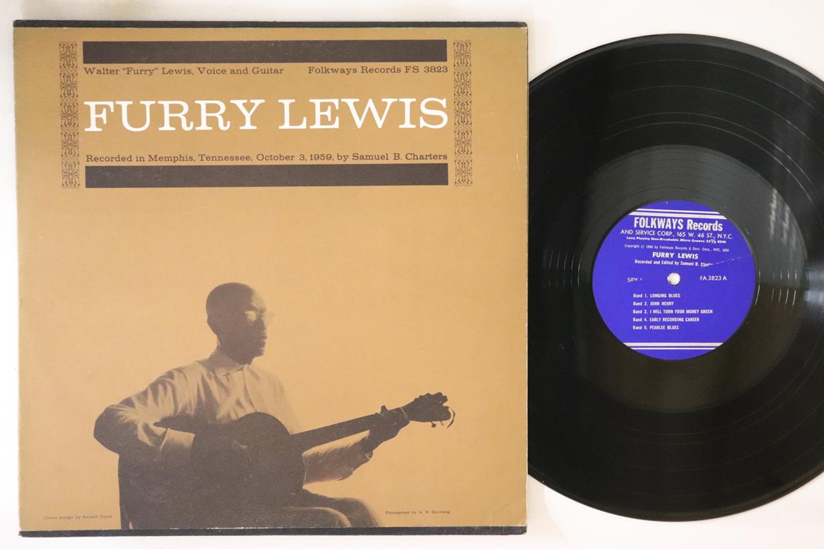 

LP Пластинка FURRY LEWIS Furry Lewis FA3823 FOLKWAYS US Блюз Б/У