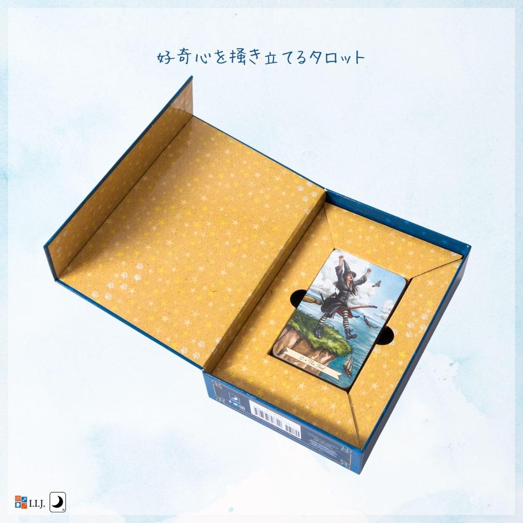 I.I.J Everyday Witch Tarot, Waite Edition, 78 Cards, Tarot Reading, with Japanese Instructions, Authentic Product