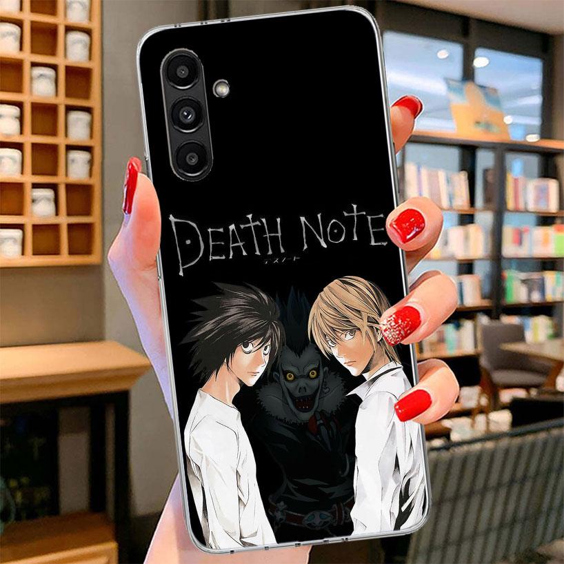 N-Note D-Death Anime Ryuk Phone Case For Samsung Galaxy A17 A37 A57 A16 A26 A36 A56 A15 A25 A35 A55 A14 A24 A34 A54 A13 A23 A33