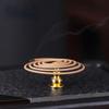 10pcs Copper Gourd Incense Plug with Nine Holes Mini Portable Water Drop Spice Seat Wire Stick Holder Sticks Burner Accessory