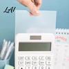 Clear Adhesive Notepads 2PCS Transparent Sticky Notepads Waterproof Memo Pads Smooth Writing Reusable Memos Strong Repositionable Strips for Office