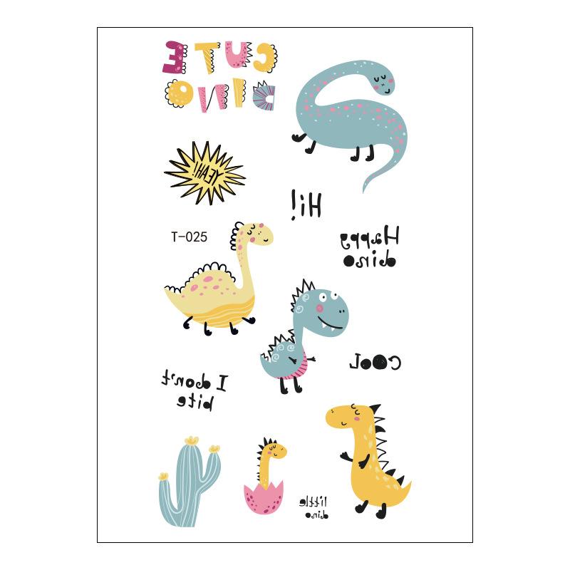 Schönheitsaufkleber Cartoon Tattoo Aufkleber Niedlicher Temporärer Tattoo Aufkleber Klein Frisch Wasserdichter Tattoo Aufkleber