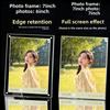 Transparent Acrylic Magnetic Picture Frames Minimalist Acrylic Sign Holder  Home Decoration