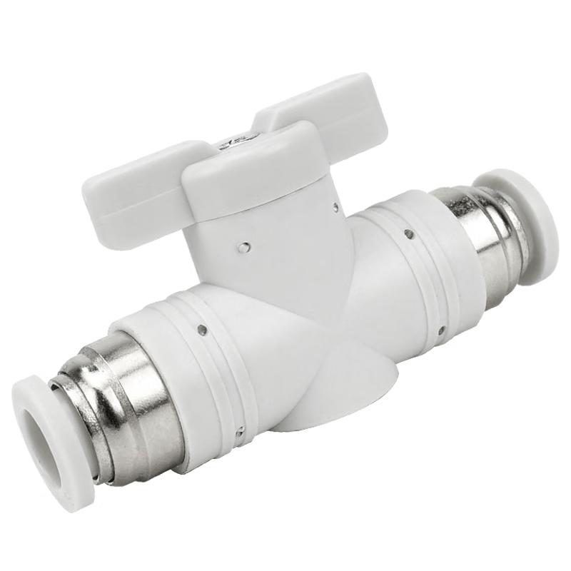 HSDIC Air Tube Quick Connect Manual Valve CN plug (adapter included) 12mm