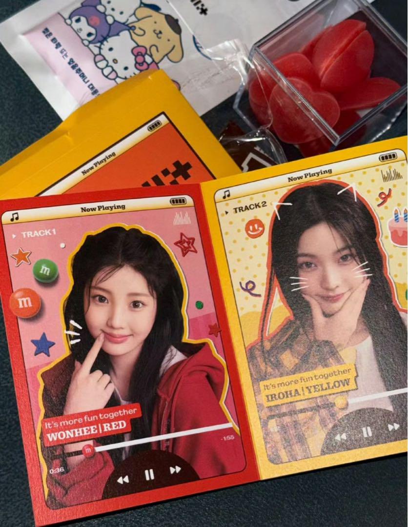 

[Б/У] illit bomb Sanoku предварительно записанная лимитированная открытка