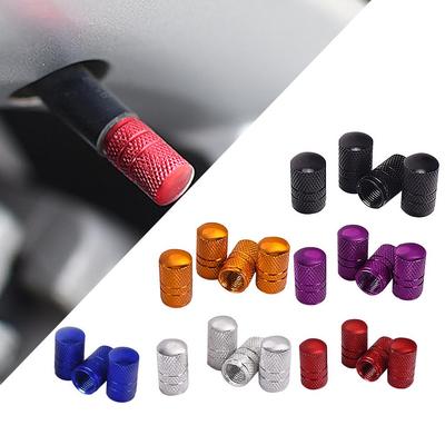 4pcs Aluminum Alloy Caps Stem Cars Motorcycles Stem