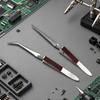 2 Pieces Rebound Clamp Tweezer Easy-Grip for Model Making