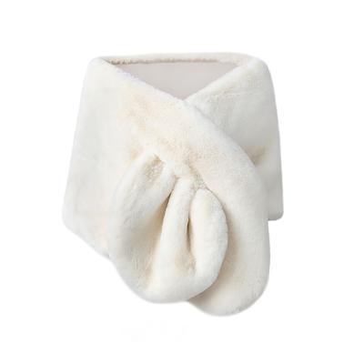 Muzhilun Pele Sintética Elegante Pele Xale Lindo e Fashion para e Quente Pele Sintética Presente de Recepção Estola, Quente, Espesso, Grande, Xale, Para Vestir no Frio, Feminino