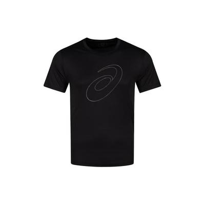 Comfortable Breathable Round Neck Sports T-Shirt Men Tops Black 2011C975-001