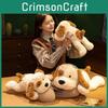 Spotted Soft Charming Dog Plush Toy Heart Shaped Dog Doll For Creative Gifts