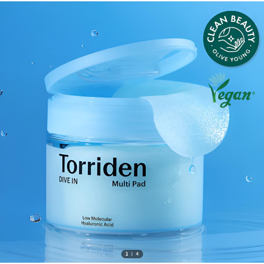 [Torriden] Dive-In Low Molecular Hyaluronic Acid Multi Pads 80 Pads