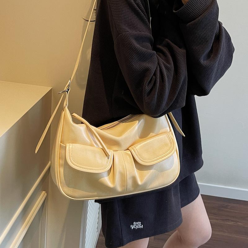 Fashion Multi-pocket Armpit Bag Women's New Casual Versatile Shoulder Messenger Bag