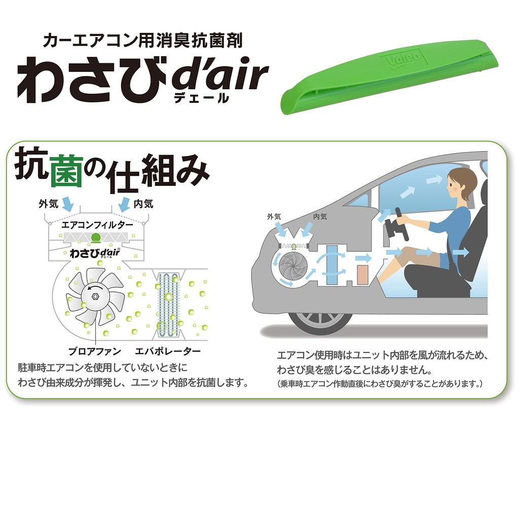 Valeo Wasabi D'air pour la voiture Climatiseur Déodorant Antibactérien